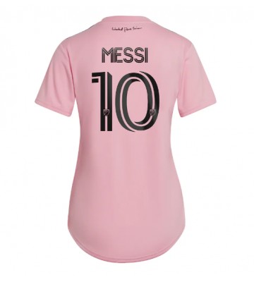 Maillot de foot Inter Miami Lionel Messi #10 Domicile Femmes 2023-24 Manches Courte